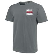 Indiana Football Retro Poster Comfort Colors Tee